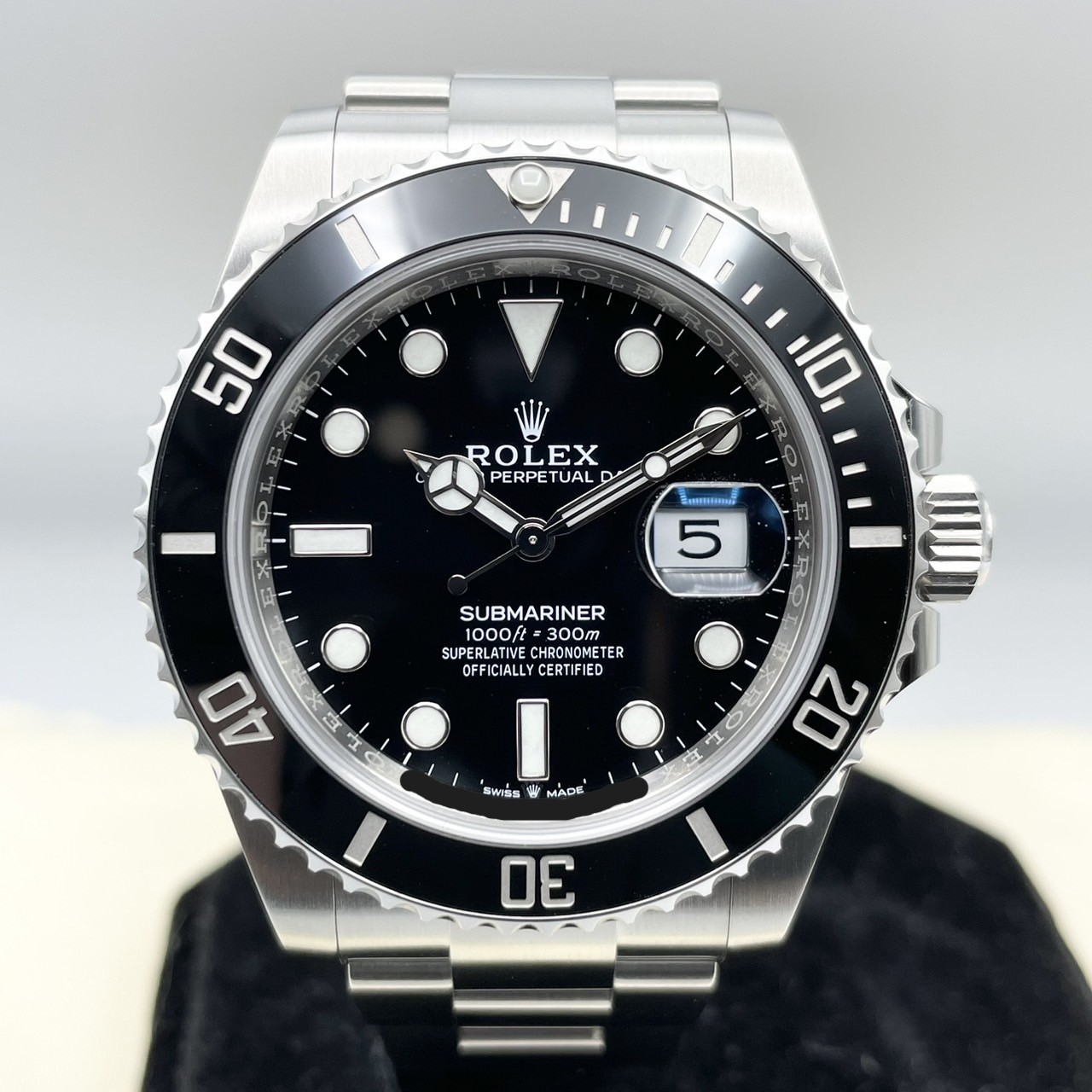 ����å��� ���֥ޥ꡼�ʥǥ��� 126610LN �֥�å� 41mm