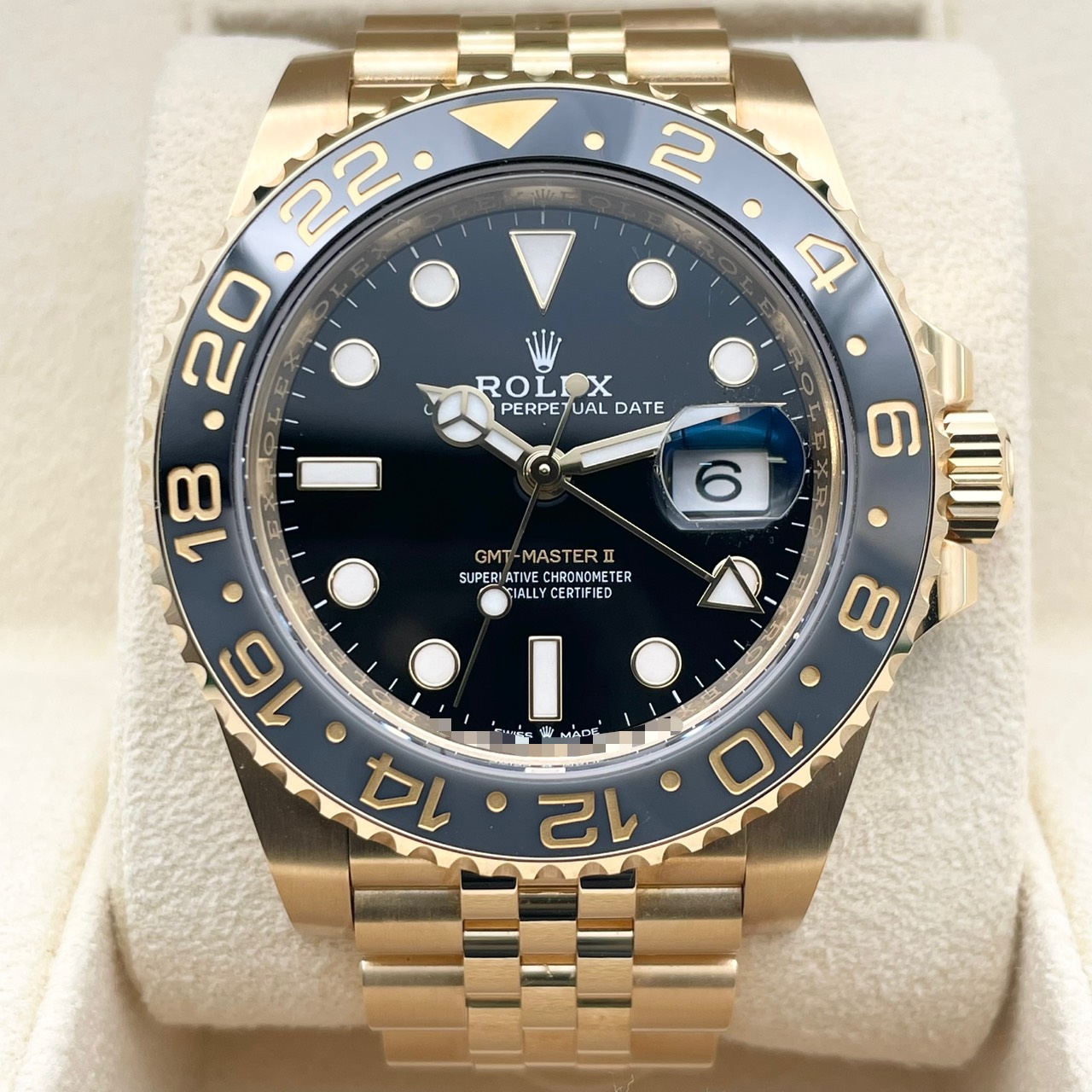 ����å��� GMT�ޥ�����II 126718GRNR ��������������� ����ӥ꡼�֥쥹��å� �֥�å� 40mm