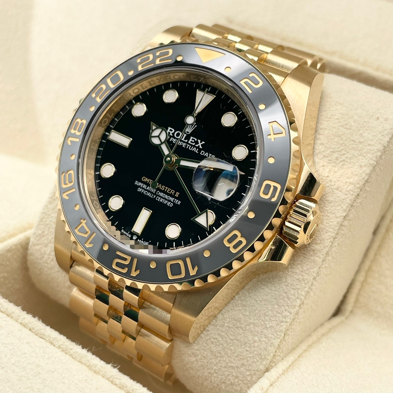 ����å��� GMT�ޥ�����II 126718GRNR ��������������� ����ӥ꡼�֥쥹��å� �֥�å� 40mm