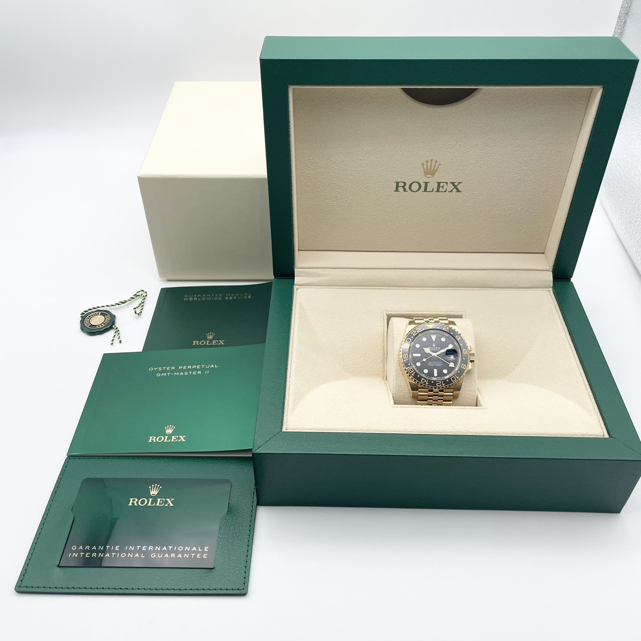 ����å��� GMT�ޥ�����II 126718GRNR ��������������� ����ӥ꡼�֥쥹��å� �֥�å� 40mm