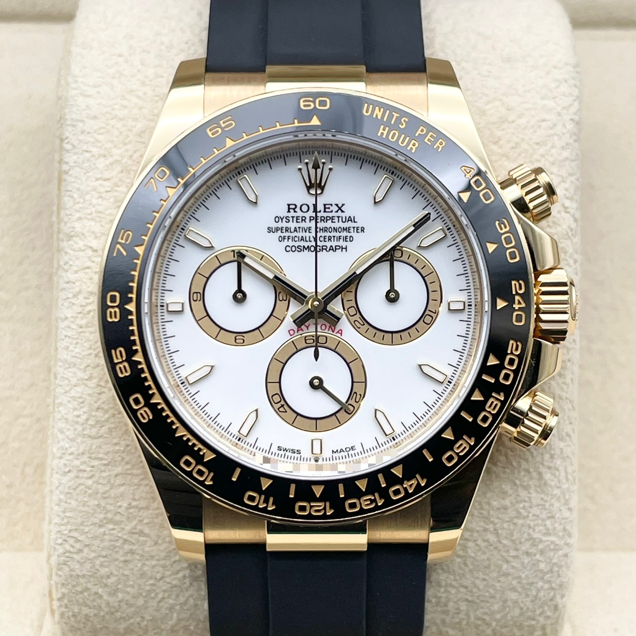 ����å��� �ǥ��ȥ� 126518LN ��������������� �ۥ磻�� 40mm