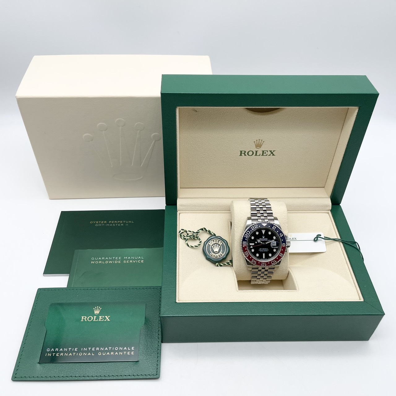��GW���̸����ò��ۡ����֥�ǥ�ۥ���å��� GMT�ޥ�����II 126710BLRO �ڥץ� ����ӥ꡼�֥쥹��å� �֥�å� 40mm