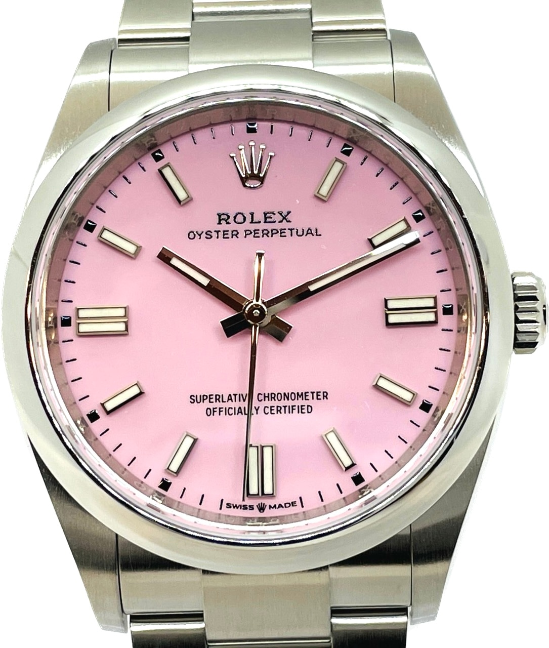 ロレックス ROLEX オイスターパーペチュアル ピンク　レディース　腕時計 ロレックス オイスターパーペチュアル36 キャンディーピンク