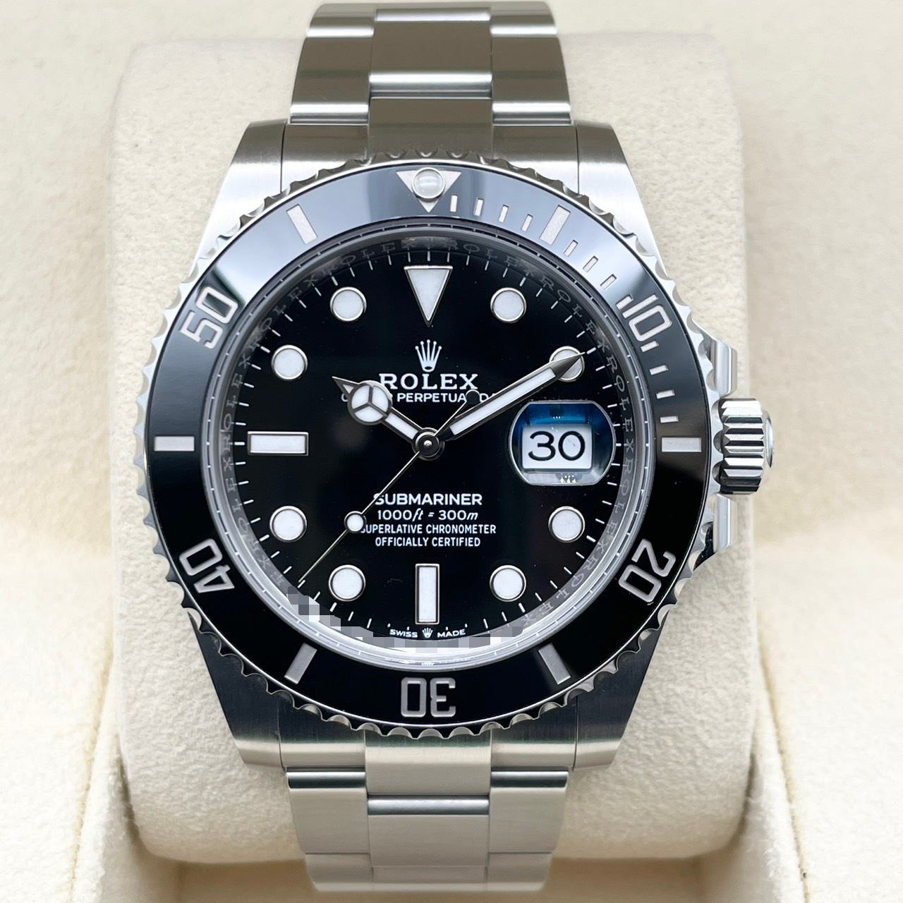 ����å��� ���֥ޥ꡼�ʡ��ǥ��� 126610LN �֥�å� 41mm