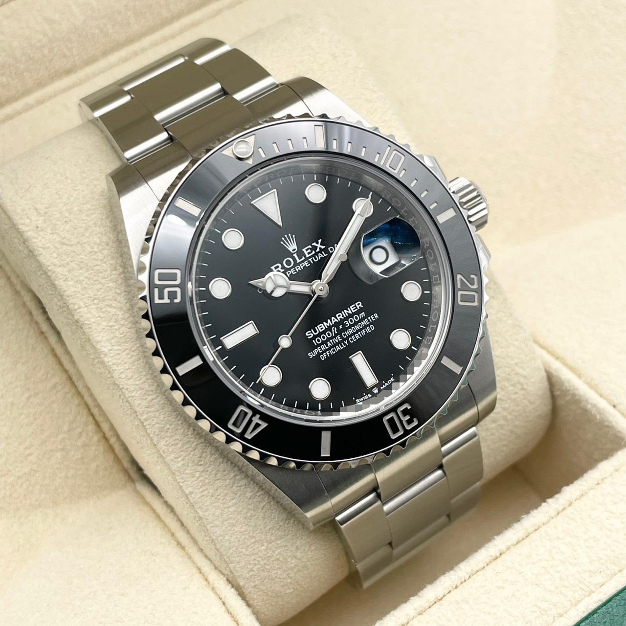 ����å��� ���֥ޥ꡼�ʡ��ǥ��� 126610LN �֥�å� 41mm