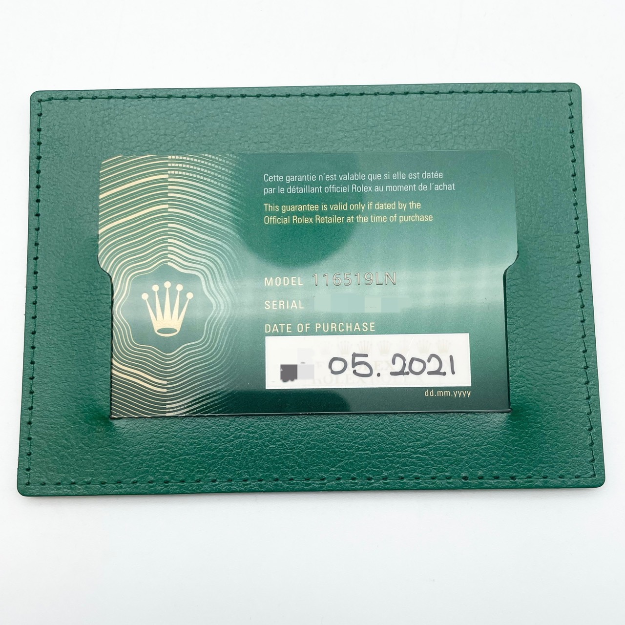 �ڿ��������°���ۥ���å��� �ǥ��ȥ� 116519LN ����������֥�å�  40mm