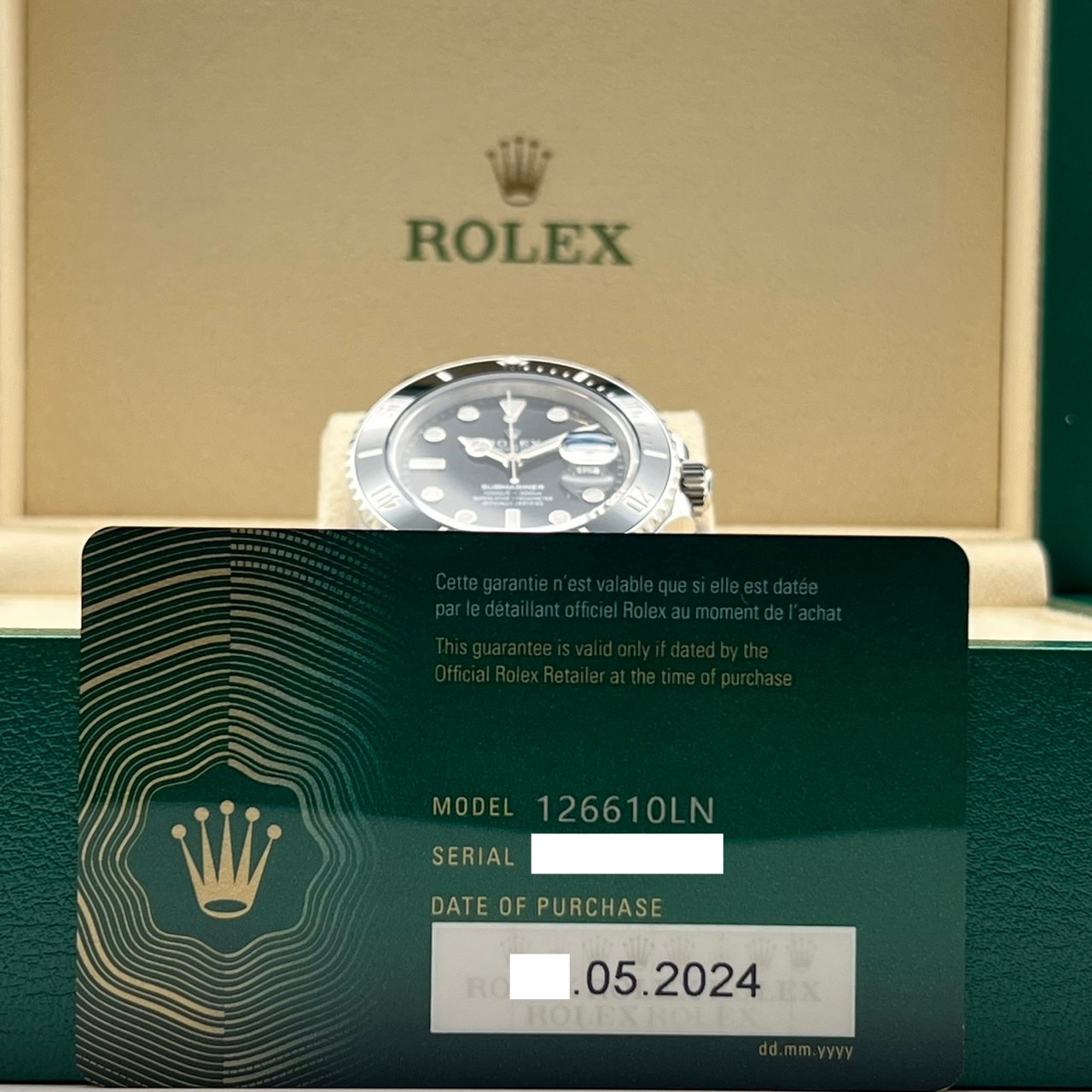 2024ǯ5顪ۥå ֥ޥ꡼ʥǥ 126610LN ֥å