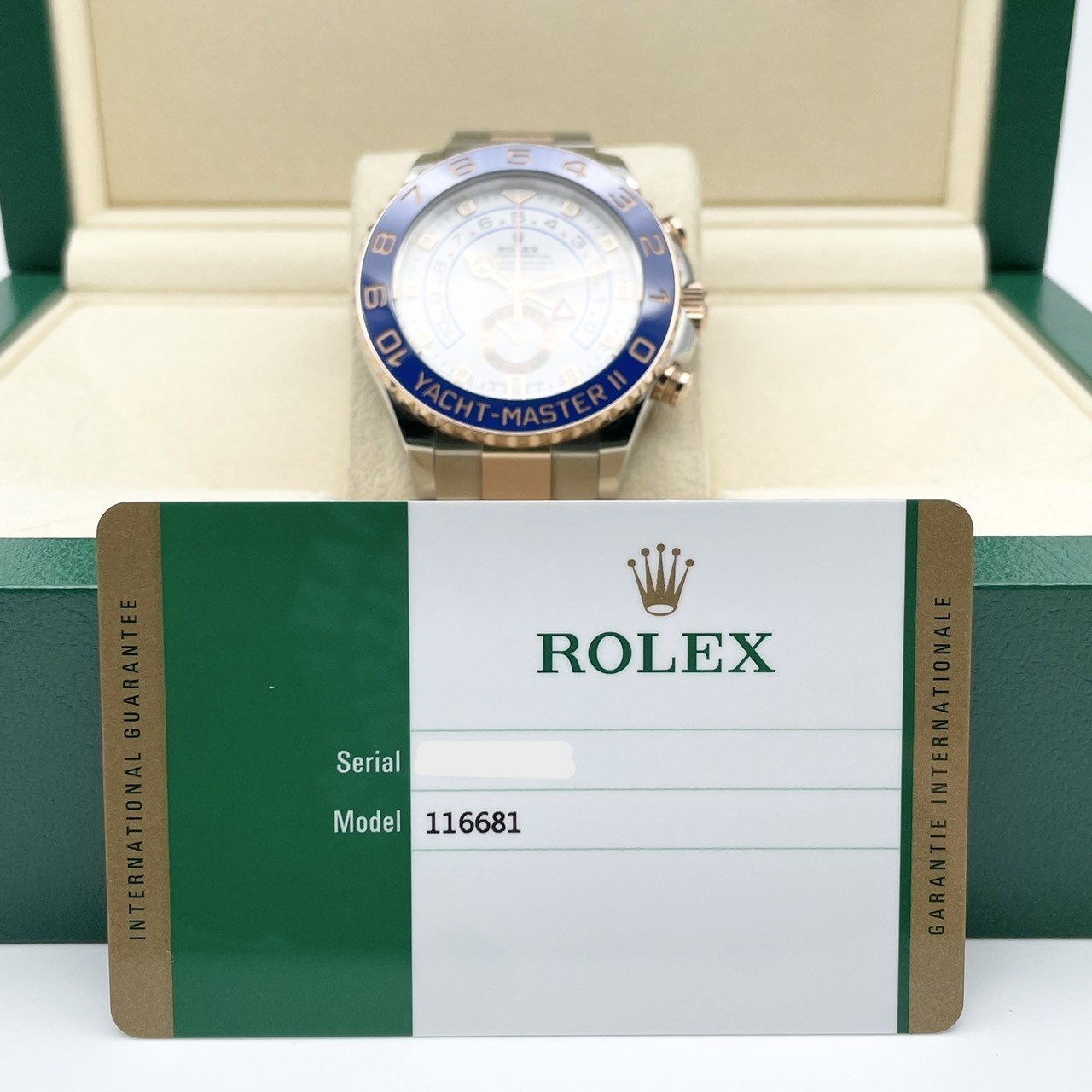 ����å��� ��åȥޥ����� II 116681 �ۥ磻�� 44mm