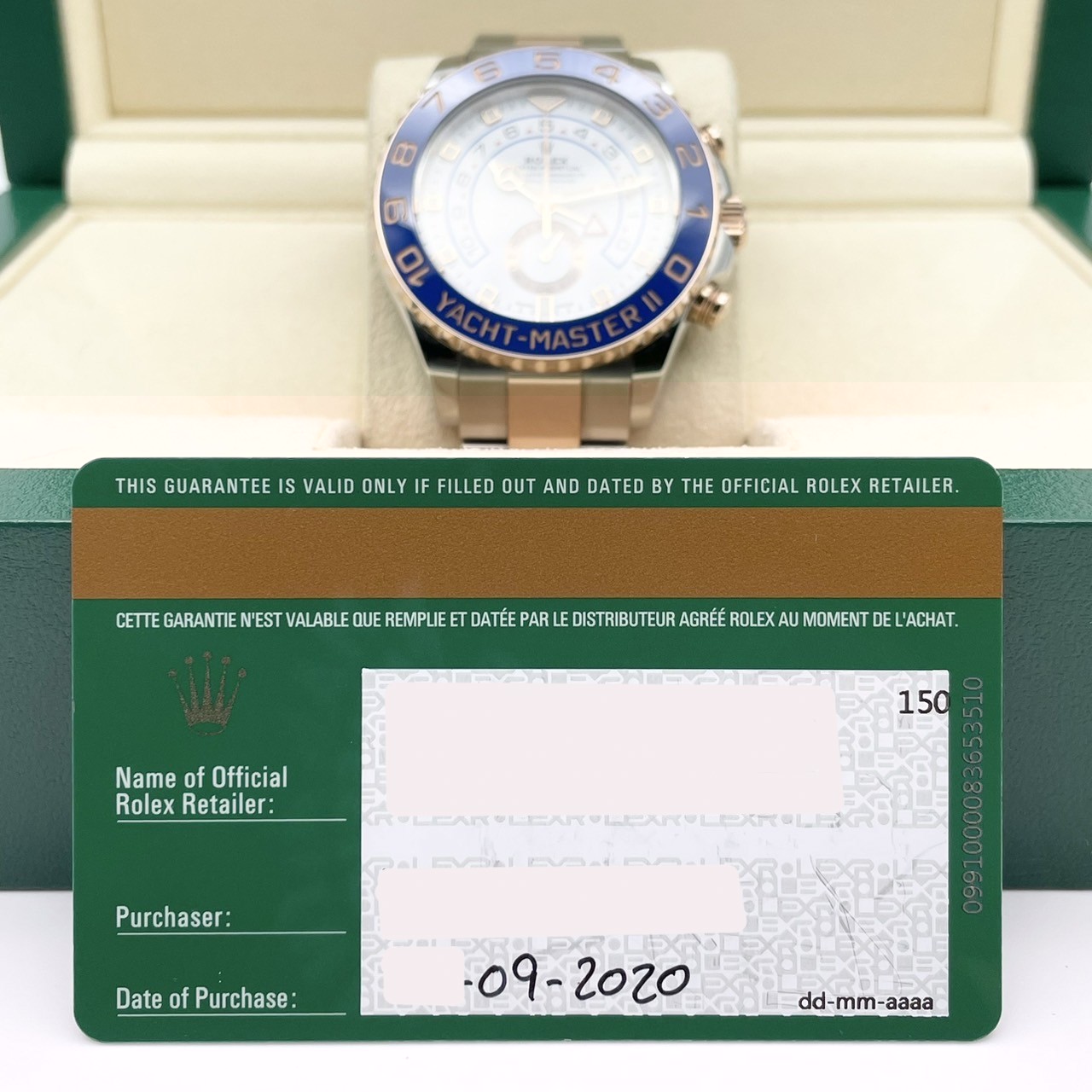 ����å��� ��åȥޥ����� II 116681 �ۥ磻�� 44mm