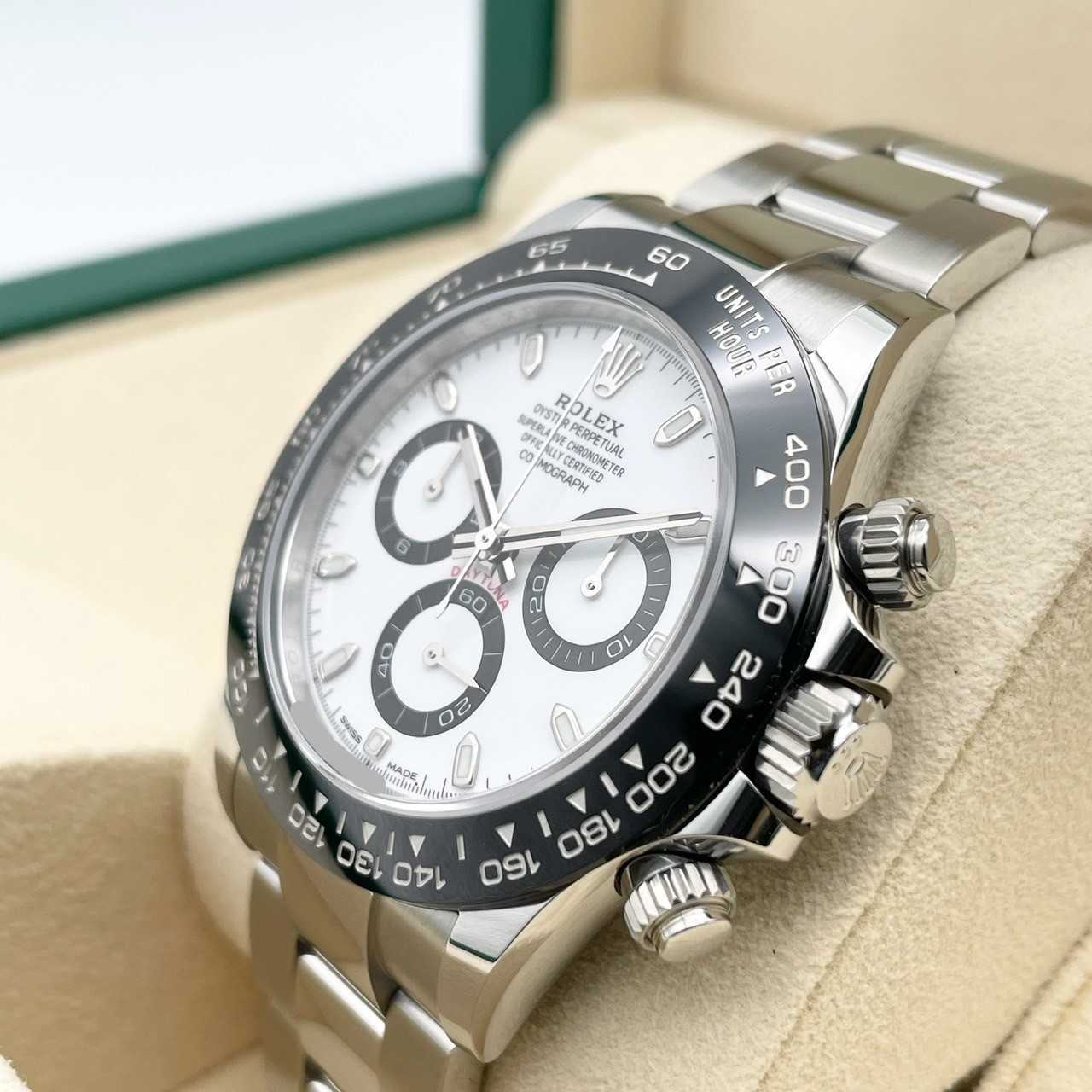 ����å��� �ǥ��ȥ� 116500LN �ۥ磻�� �����������֥쥹 40mm