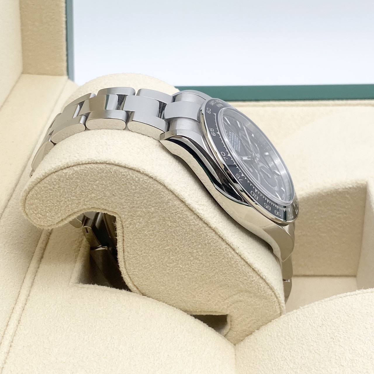 ����å��� �ǥ��ȥ� 126500LN  �֥�å� 40mm ���ƥ�쥹�������� �����������֥쥹