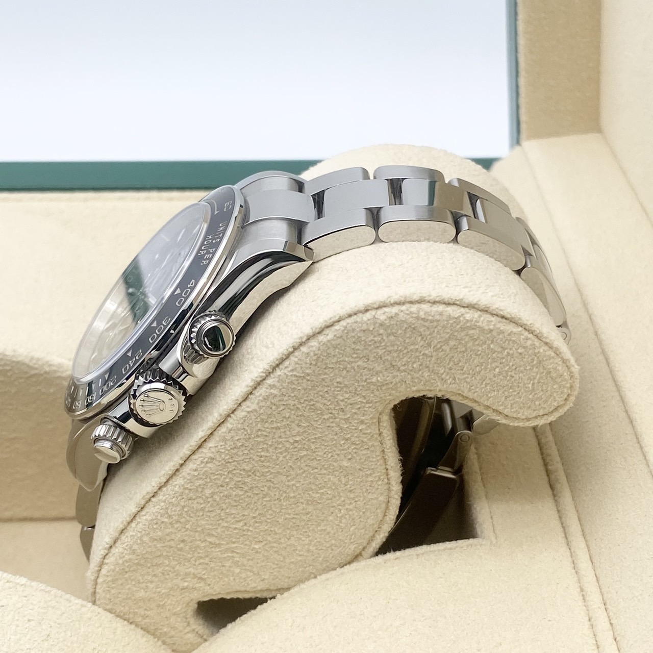 ����å��� �ǥ��ȥ� 126500LN  �֥�å� 40mm ���ƥ�쥹�������� �����������֥쥹