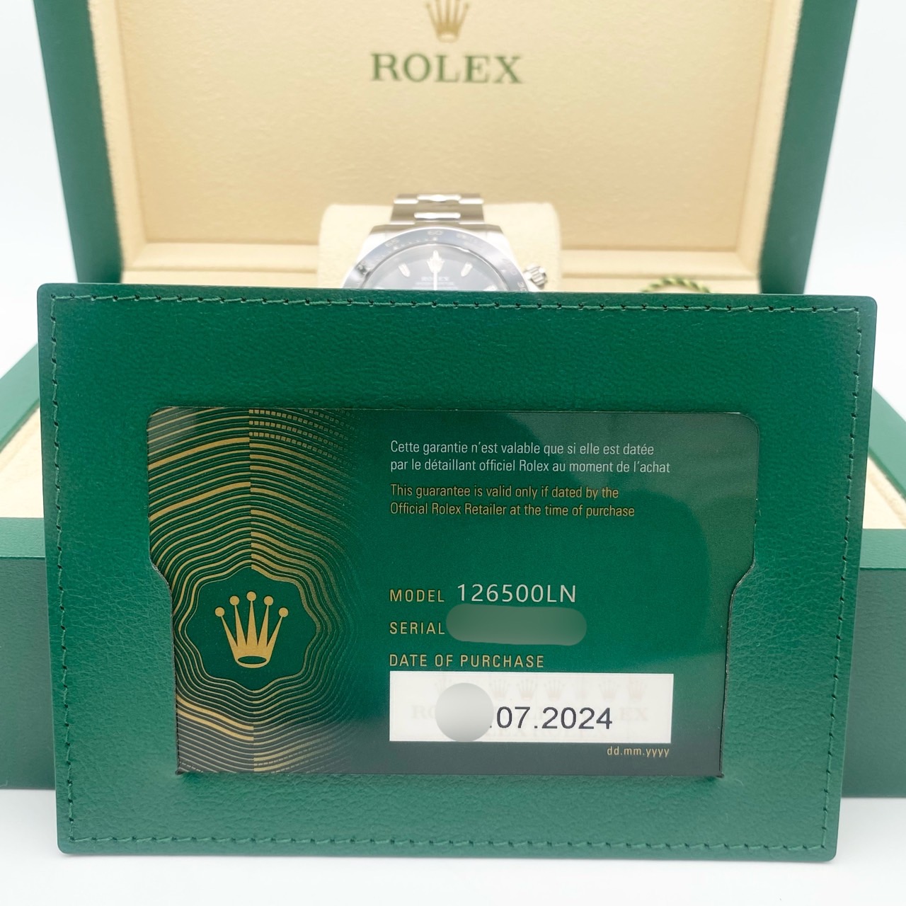 ����å��� �ǥ��ȥ� 126500LN  �֥�å� 40mm ���ƥ�쥹�������� �����������֥쥹
