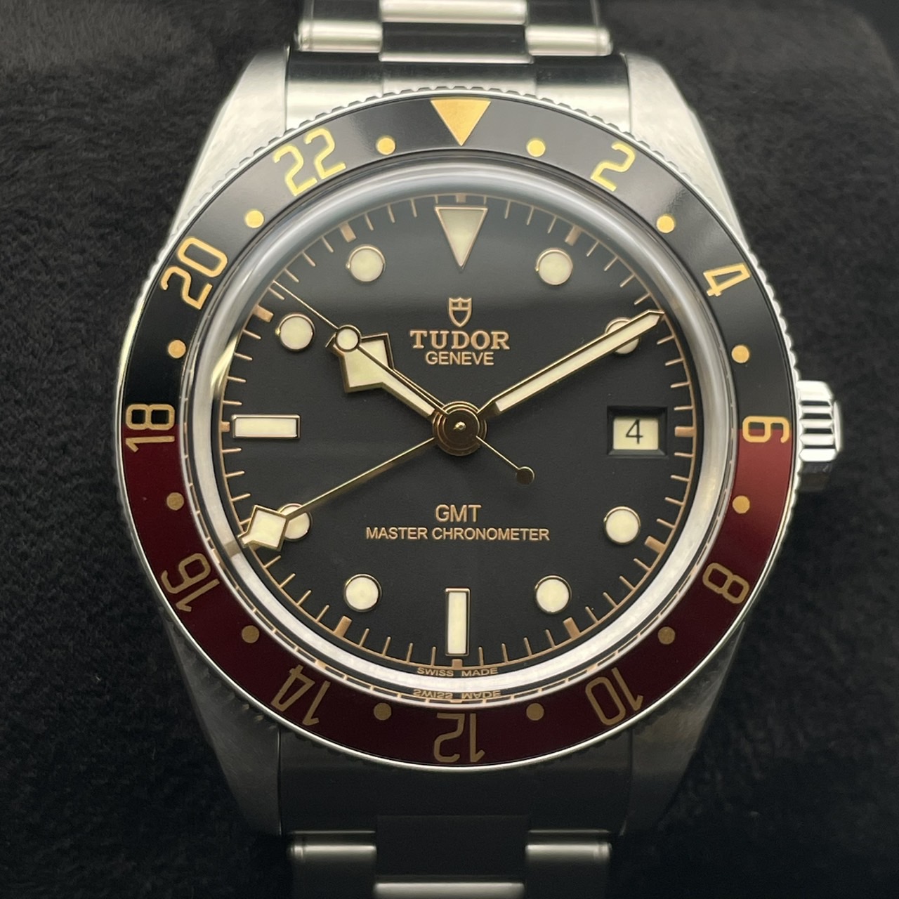 8/22ޤǸòۡ70ߡʲ䡪ۥ塼 ֥å٥ 58 GMT M7939G1A0NRU-001 ֥å 39mm