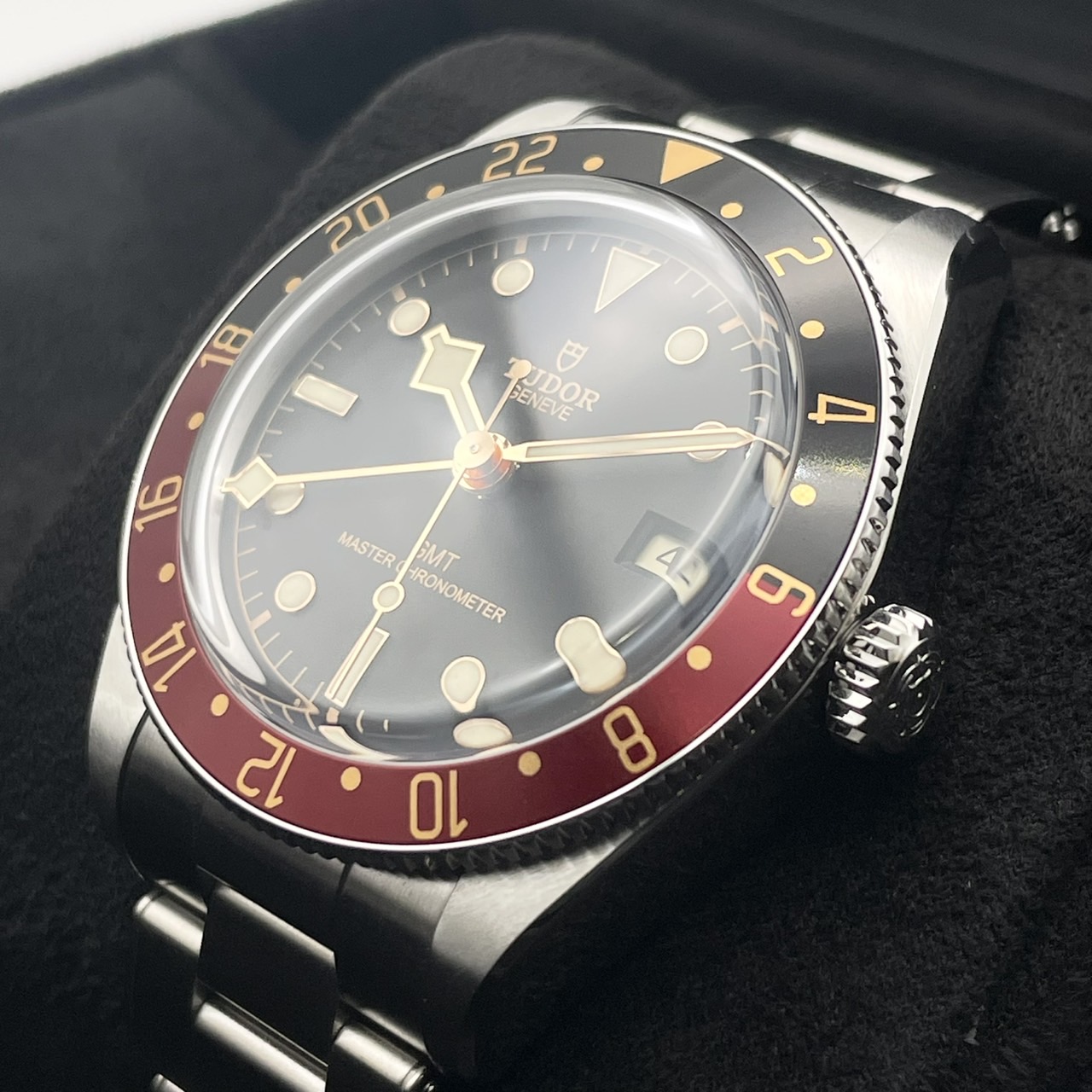 8/22ޤǸòۡ70ߡʲ䡪ۥ塼 ֥å٥ 58 GMT M7939G1A0NRU-001 ֥å 39mm