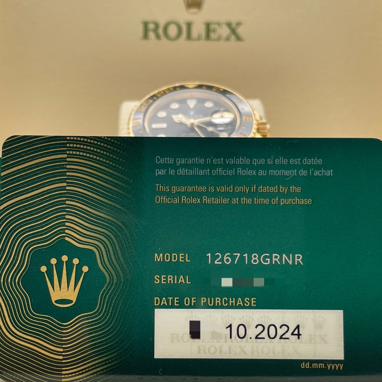 å GMTޥII 126718GRNR  ӥ꡼֥쥹å ֥å 40mm