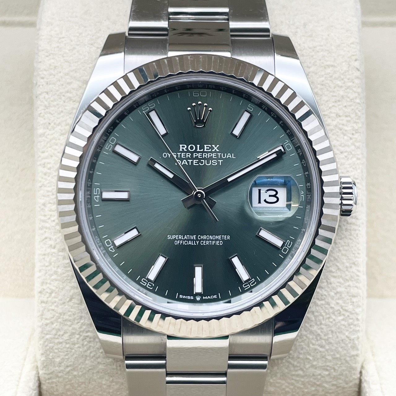 ����å��� �ǥ��ȥ��㥹�� 126334 �ߥ�ȥ��꡼�� �����������֥쥹��å� 41mm