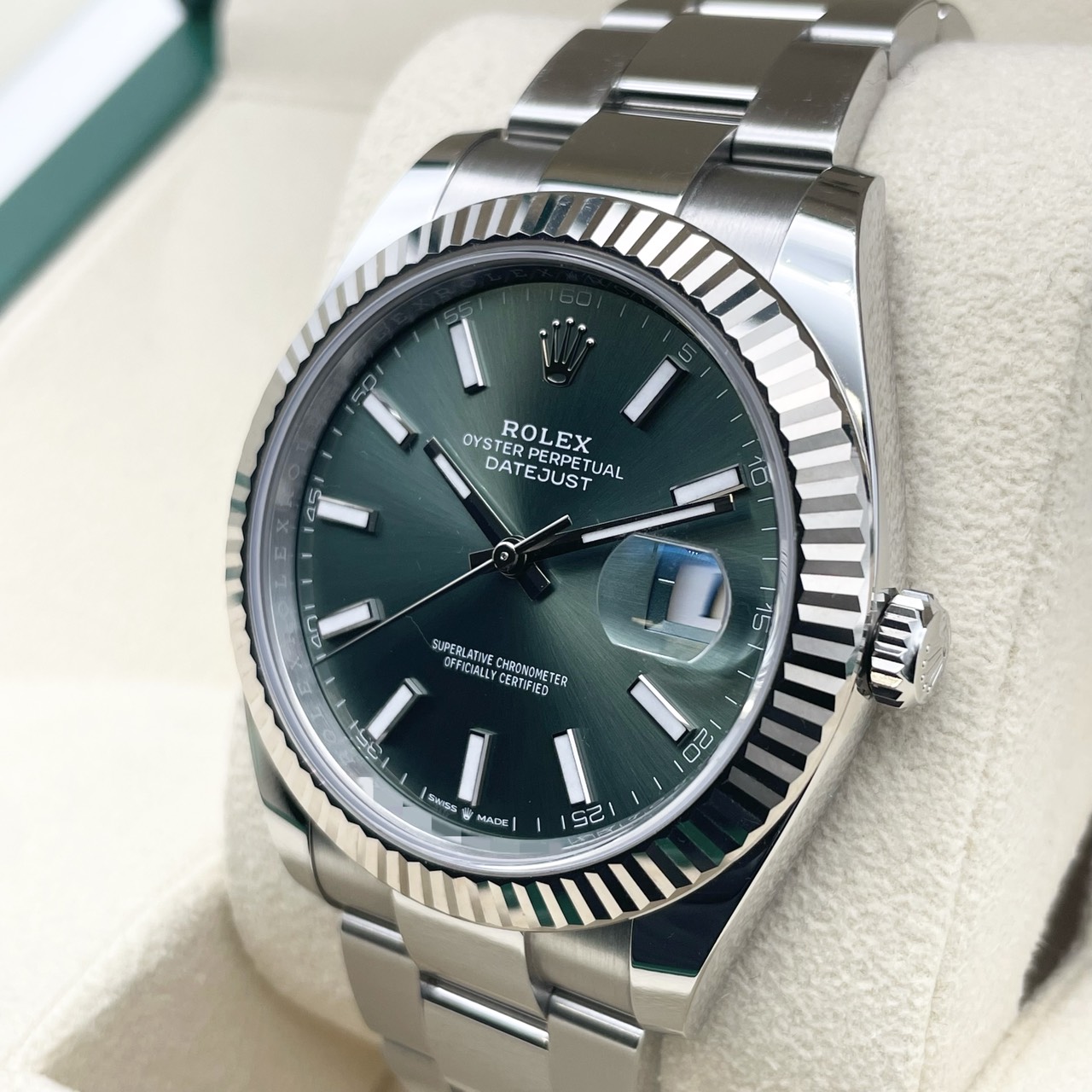 ����å��� �ǥ��ȥ��㥹�� 126334 �ߥ�ȥ��꡼�� �����������֥쥹��å� 41mm