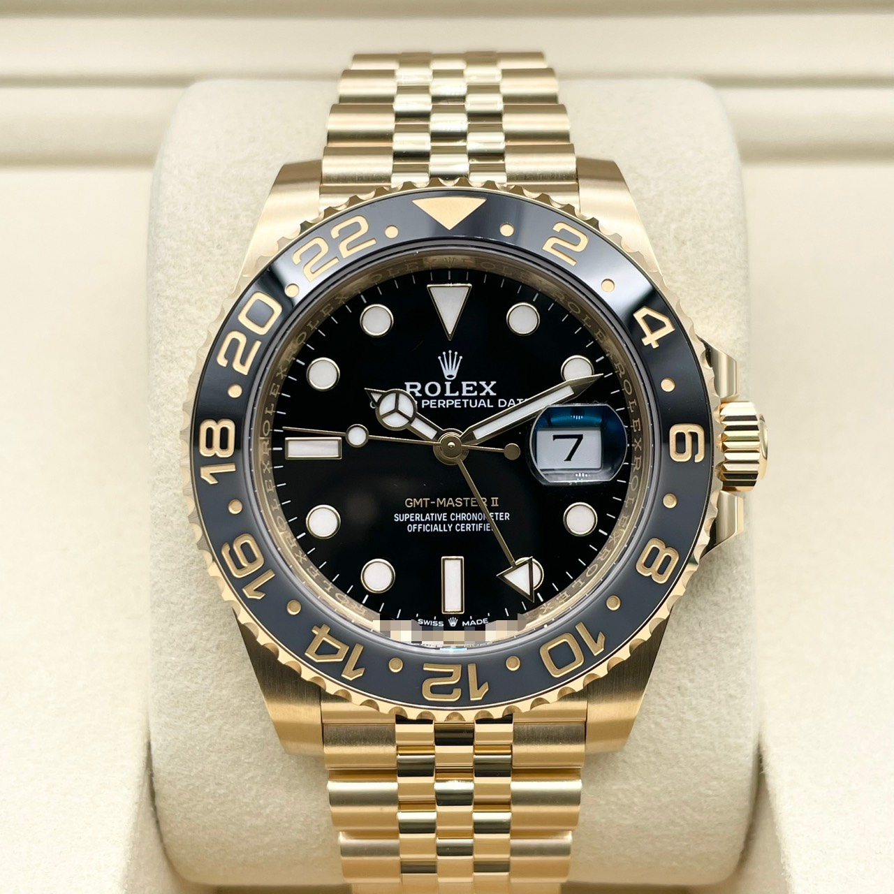 ���ݾ�����2026ǯ4��ۥ���å��� GMT�ޥ�����II 126718GRNR ��������������� ����ӥ꡼�֥쥹 �֥�å� 40mm