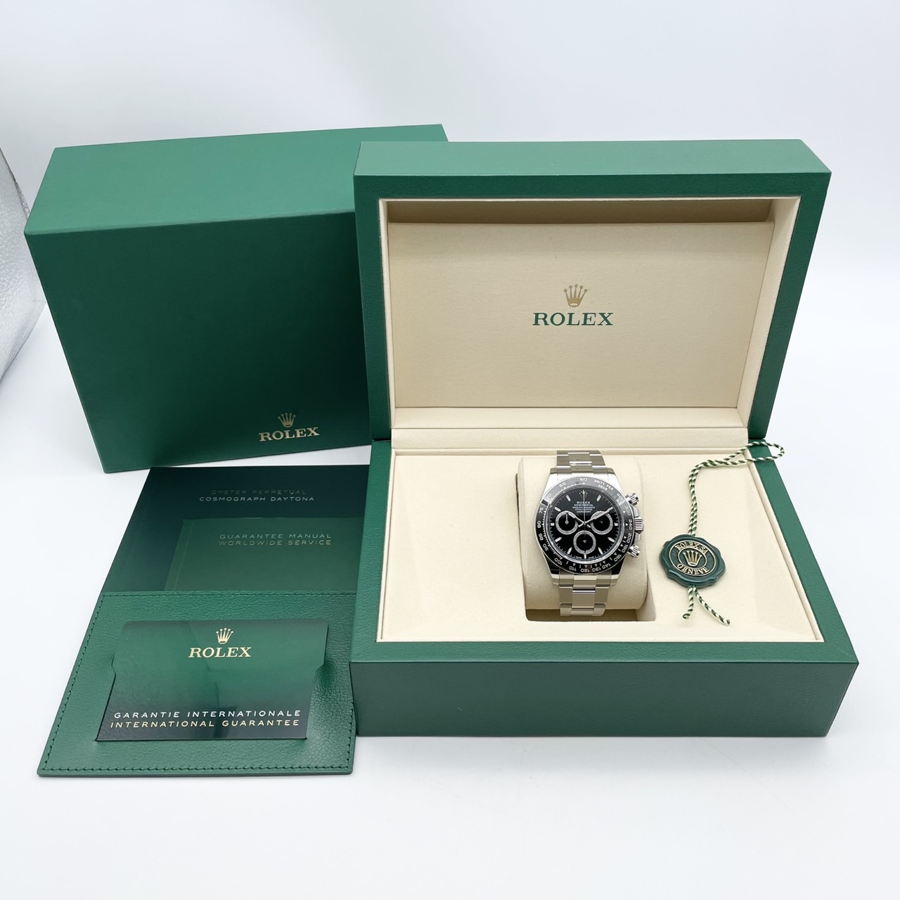 ��25ǯ8���顪�ۥ���å��� �ǥ��ȥ� 126500LN  �֥�å� ���ƥ�쥹�������� �����������֥쥹 40mm