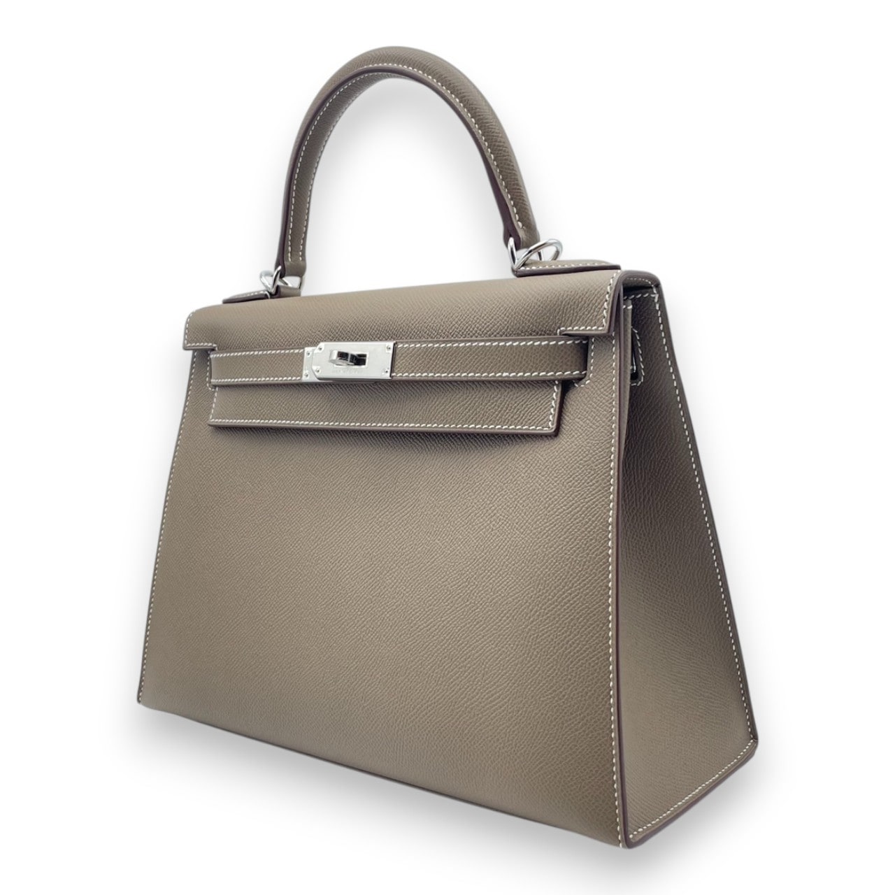 エルメス ケリー 28 エトゥープ エプソン シルバー金具 K刻印 ｜ 商品