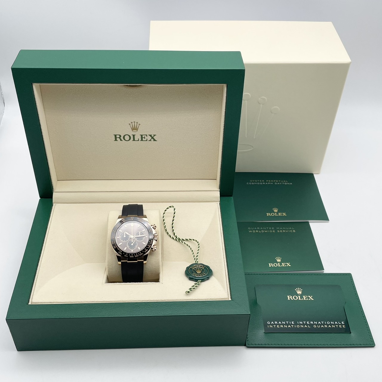 ��ͽ�����������ۥ���å��� �ǥ��ȥ� 116515LN ���祳�졼�ȡ��֥�å� ���С�������������� �����������ե�å��� 40mm