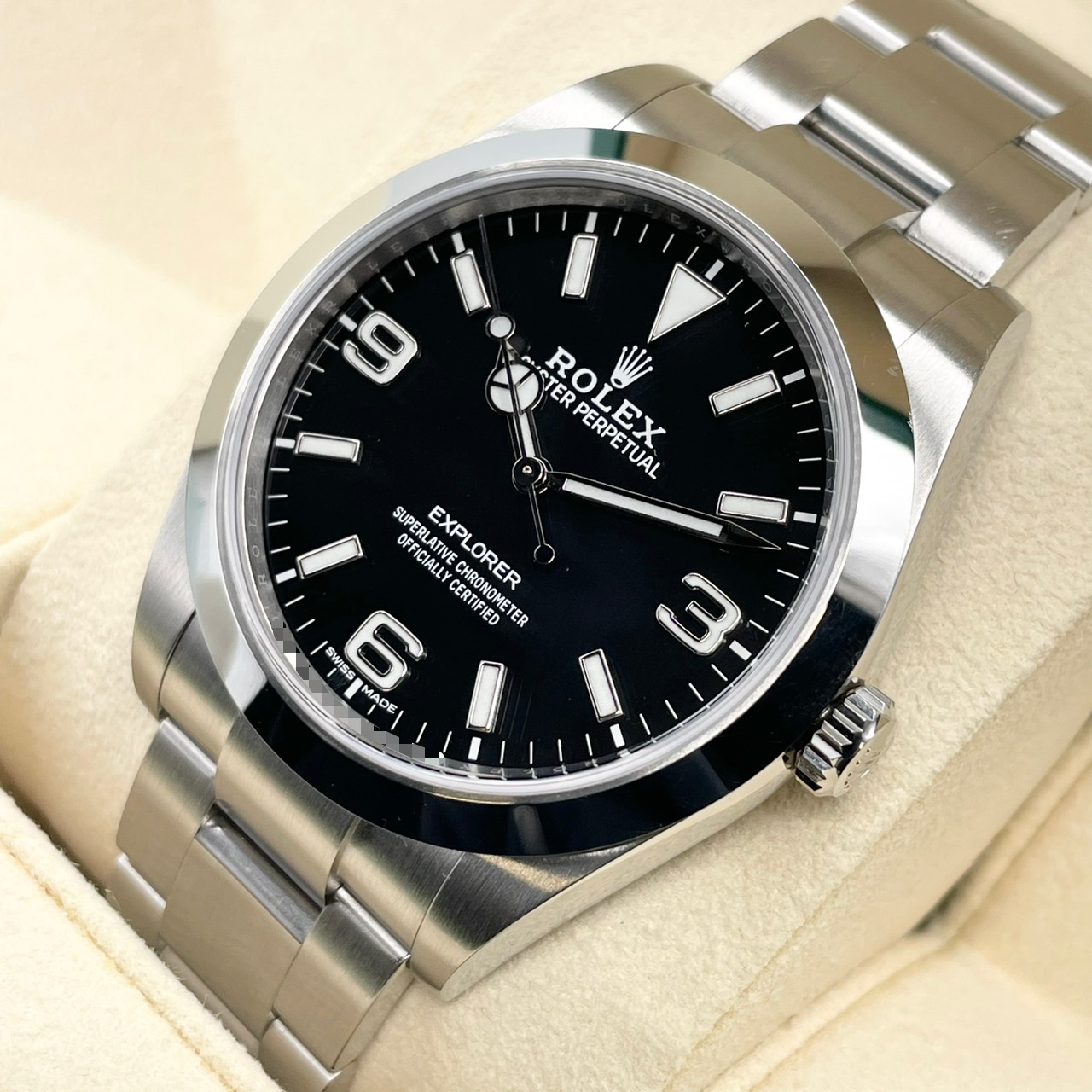 ����å��� �������ץ����顼 214270 �֥�å� ���ƥ�쥹�������� 39mm