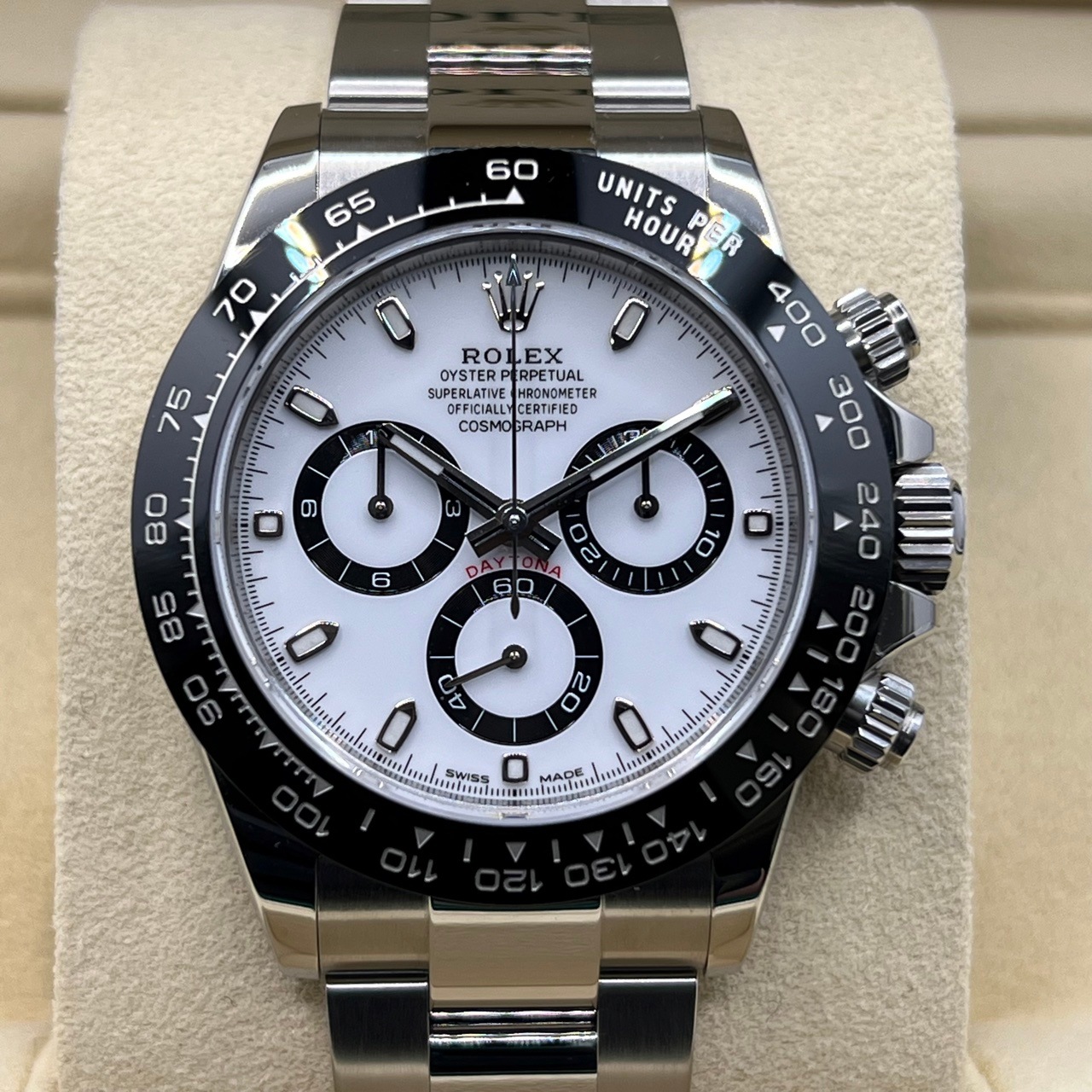 ����å��� �ǥ��ȥ� 116500LN �����������֥쥹��å� �ۥ磻�� 40mm