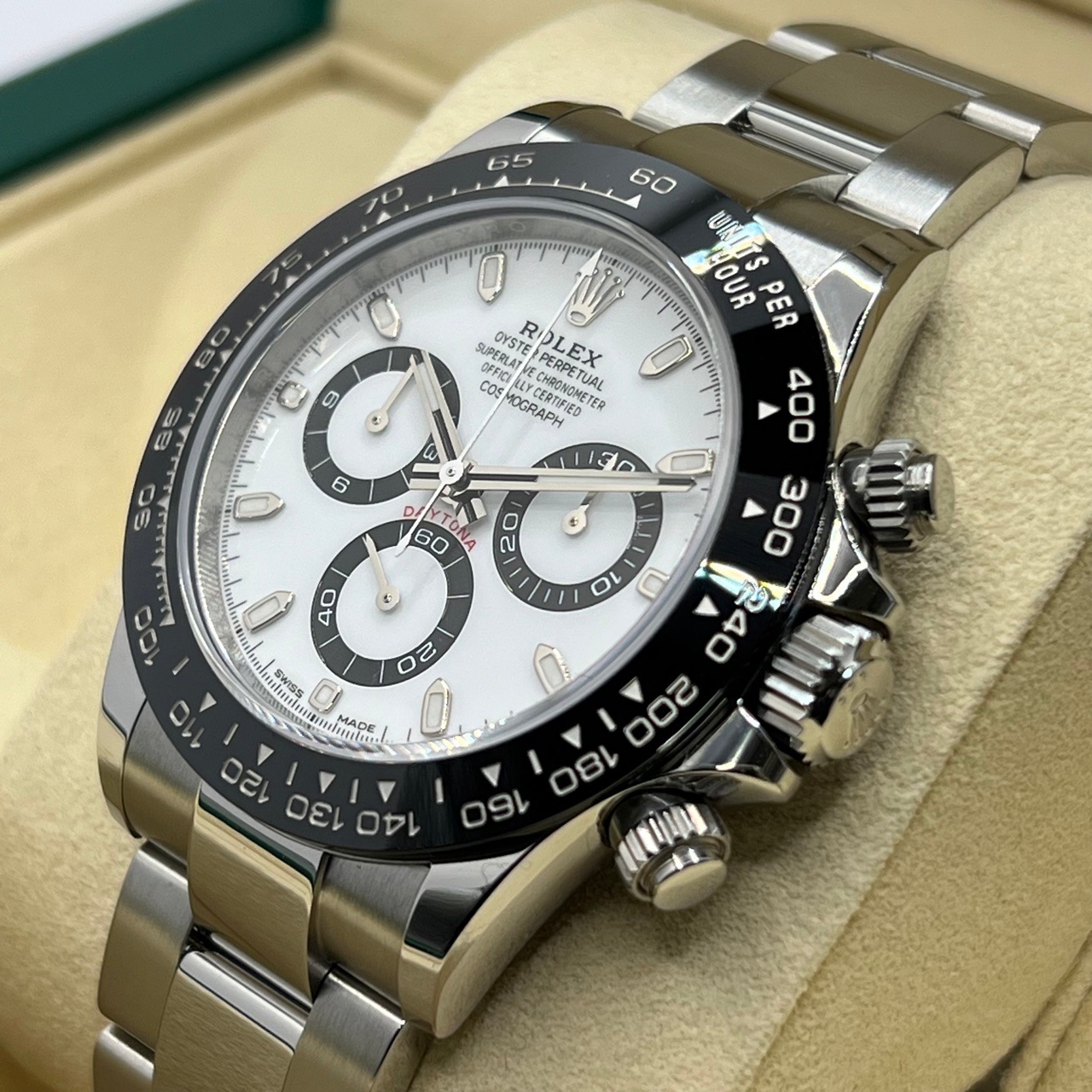 ����å��� �ǥ��ȥ� 116500LN �����������֥쥹��å� �ۥ磻�� 40mm