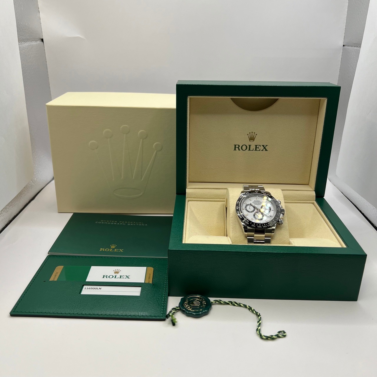 ����å��� �ǥ��ȥ� 116500LN �����������֥쥹��å� �ۥ磻�� 40mm