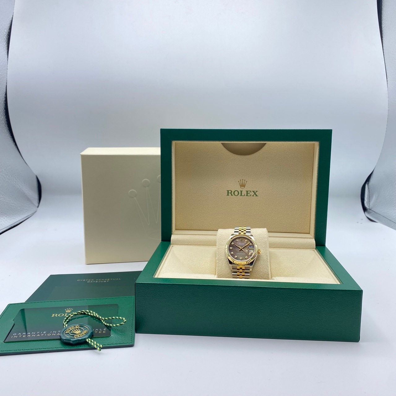 デイトジャスト ロレックス デイトジャスト 278273 ブラックマザーオブパール