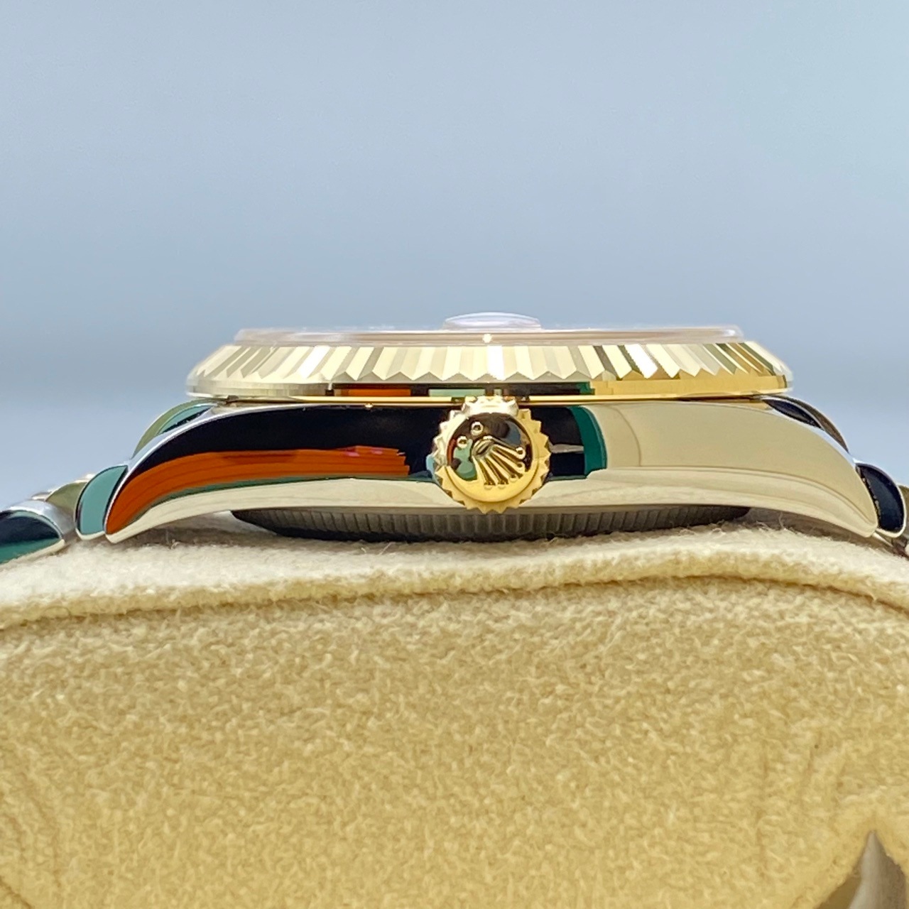 ロレックス デイトジャスト 278273 ブラックマザーオブパール