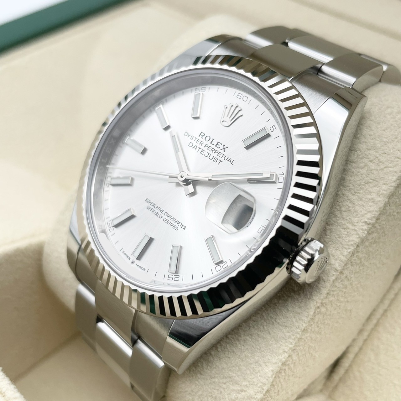 �ڻ�Ϣ�ٸ�������ò����ۥ���å��� �ǥ��ȥ��㥹�� 126334 ����С� �����������֥쥹 41mm