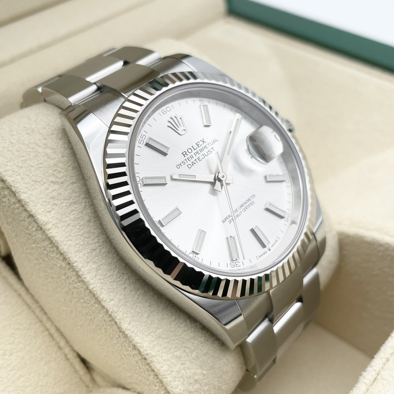 �ڻ�Ϣ�ٸ�������ò����ۥ���å��� �ǥ��ȥ��㥹�� 126334 ����С� �����������֥쥹 41mm