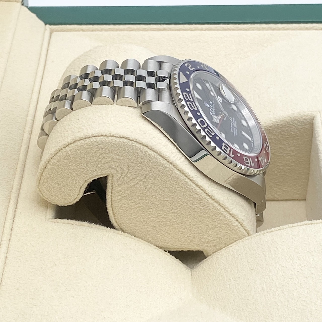 �ڥ��ꥹ�ޥ�������12/25�ޤǡ��ۥ���å��� GMT�ޥ�����II 126710BLRO �ڥץ� ����ӥ꡼�֥쥹��å� 40mm