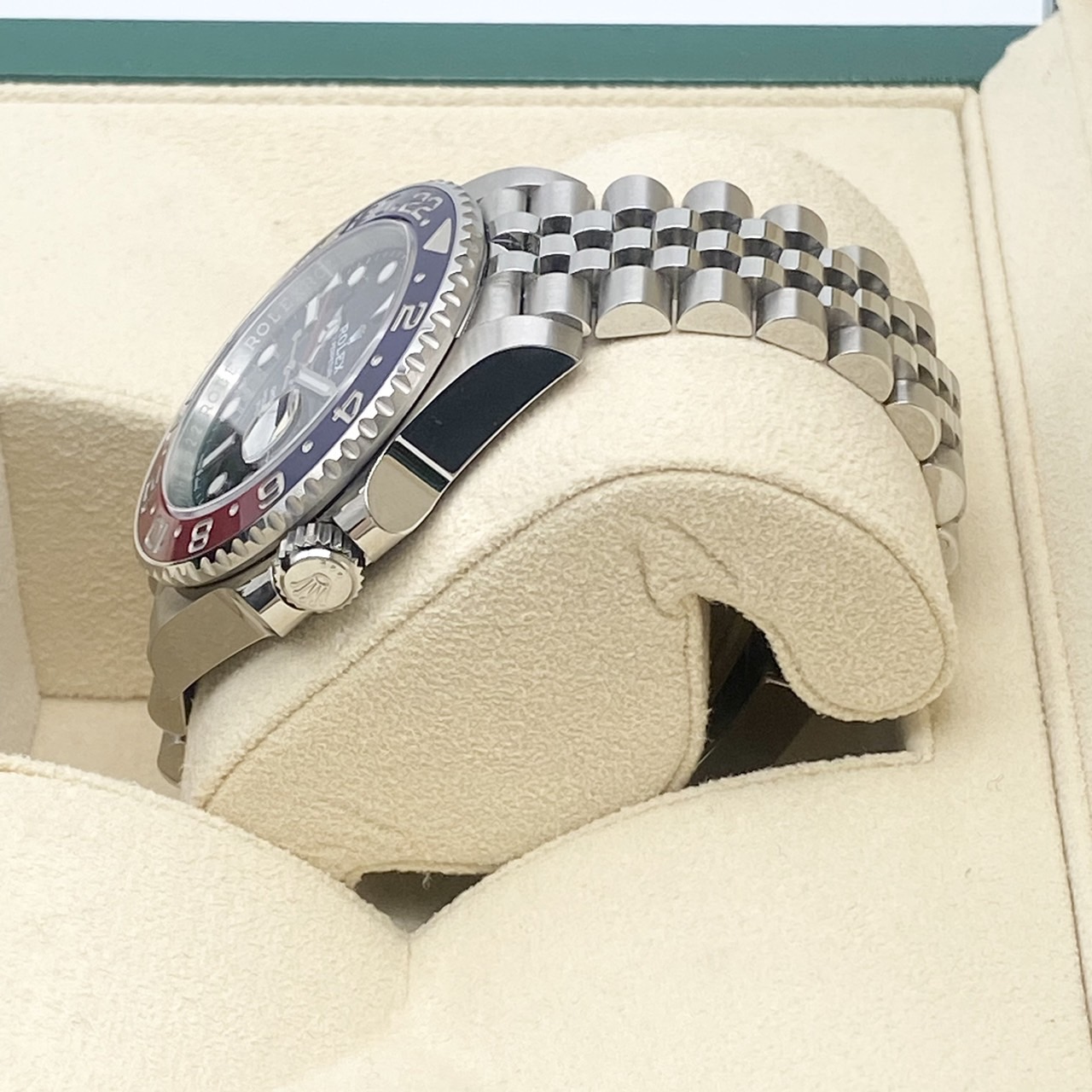 �ڥ��ꥹ�ޥ�������12/25�ޤǡ��ۥ���å��� GMT�ޥ�����II 126710BLRO �ڥץ� ����ӥ꡼�֥쥹��å� 40mm