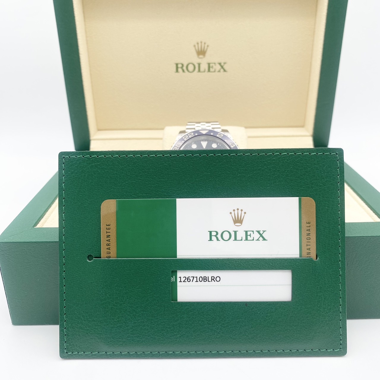 �ڥ��ꥹ�ޥ�������12/25�ޤǡ��ۥ���å��� GMT�ޥ�����II 126710BLRO �ڥץ� ����ӥ꡼�֥쥹��å� 40mm