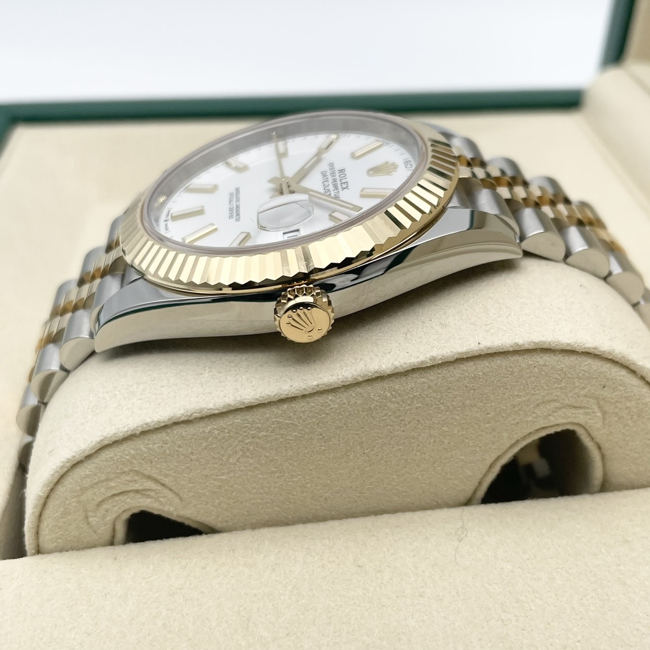 ����å��� �ǥ��ȥ��㥹�� 126333 �ۥ磻�� ����ӥ꡼�֥쥹 41mm