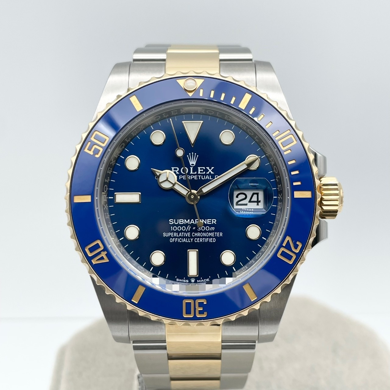 ��ǯ�����紶�պס��ۡ�2023ǯ������顪�ۥ���å��� ���֥ޥ꡼�� �ǥ��� 126613LB �������֥롼 41mm