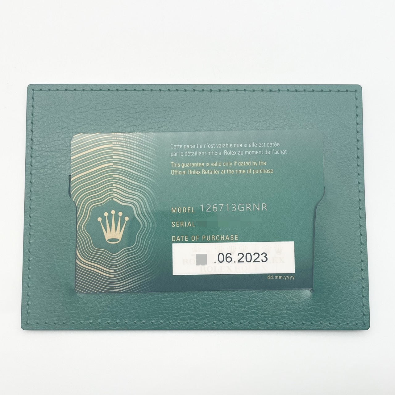 ����å��� GMT�ޥ�����II 126713GRNR ����ӥ꡼�֥쥹 40mm