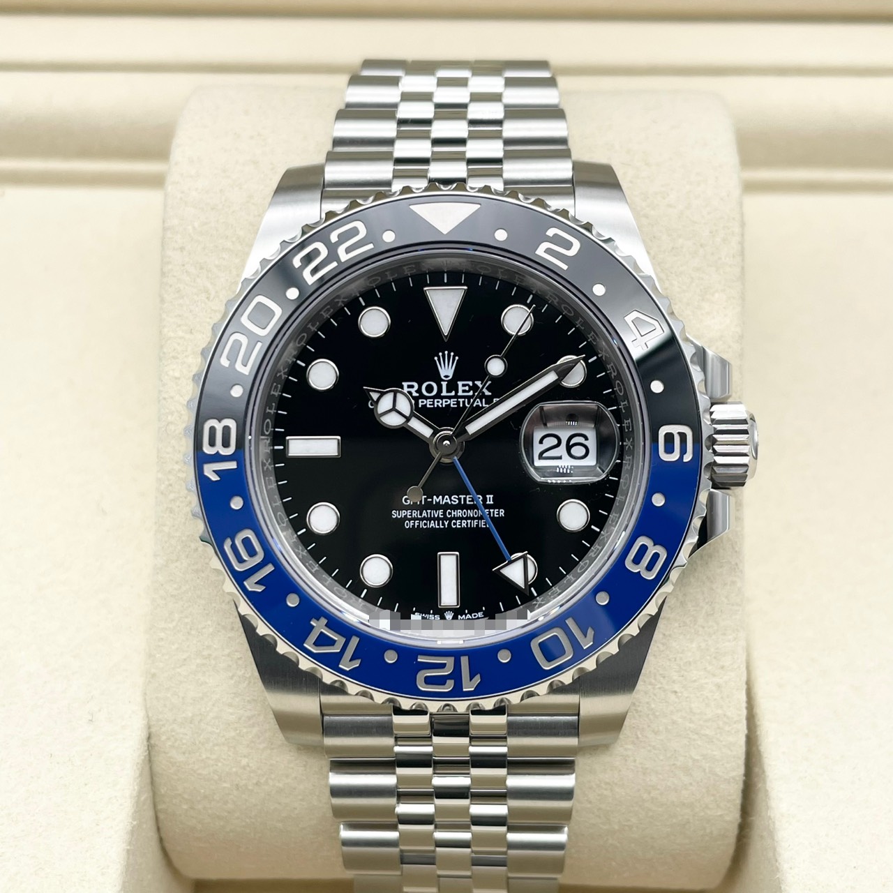 ��ǯ�����軻���ۡ��ݾڽ�����2026ǯ1��ۥ���å��� GMT�ޥ�����II 126710BLNR �Хåȥޥ� ����ӥ꡼�֥쥹 �֥�å� 40mm