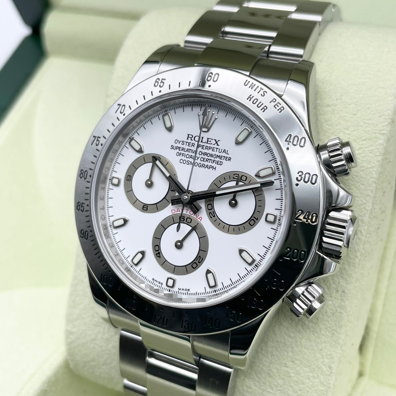 ��M�֡���°�ʴ��ʡ��ۥ���å��� �ǥ��ȥ� 116520 �ۥ磻�� ���ƥ�쥹�������� 40mm