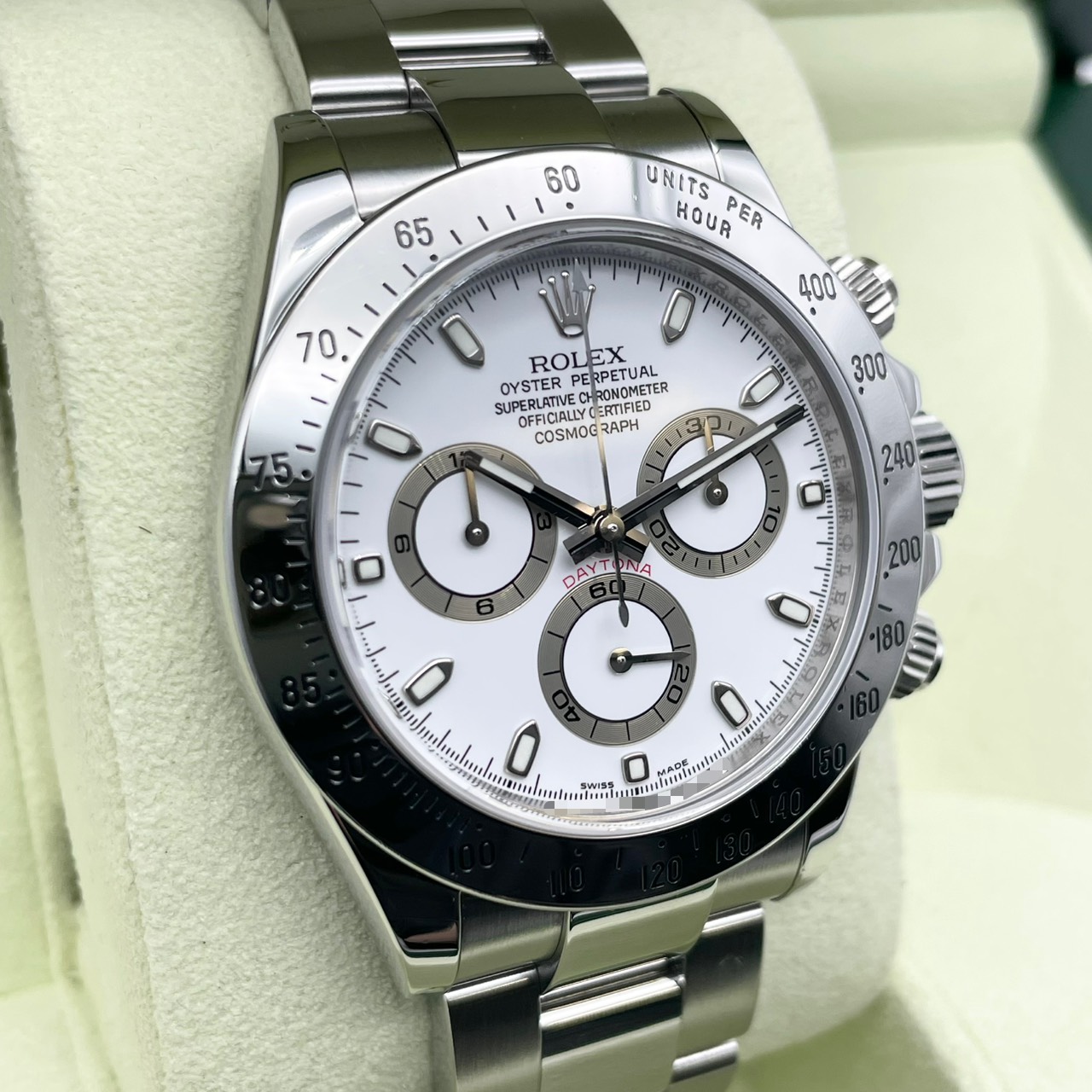 ��M�֡���°�ʴ��ʡ��ۥ���å��� �ǥ��ȥ� 116520 �ۥ磻�� ���ƥ�쥹�������� 40mm