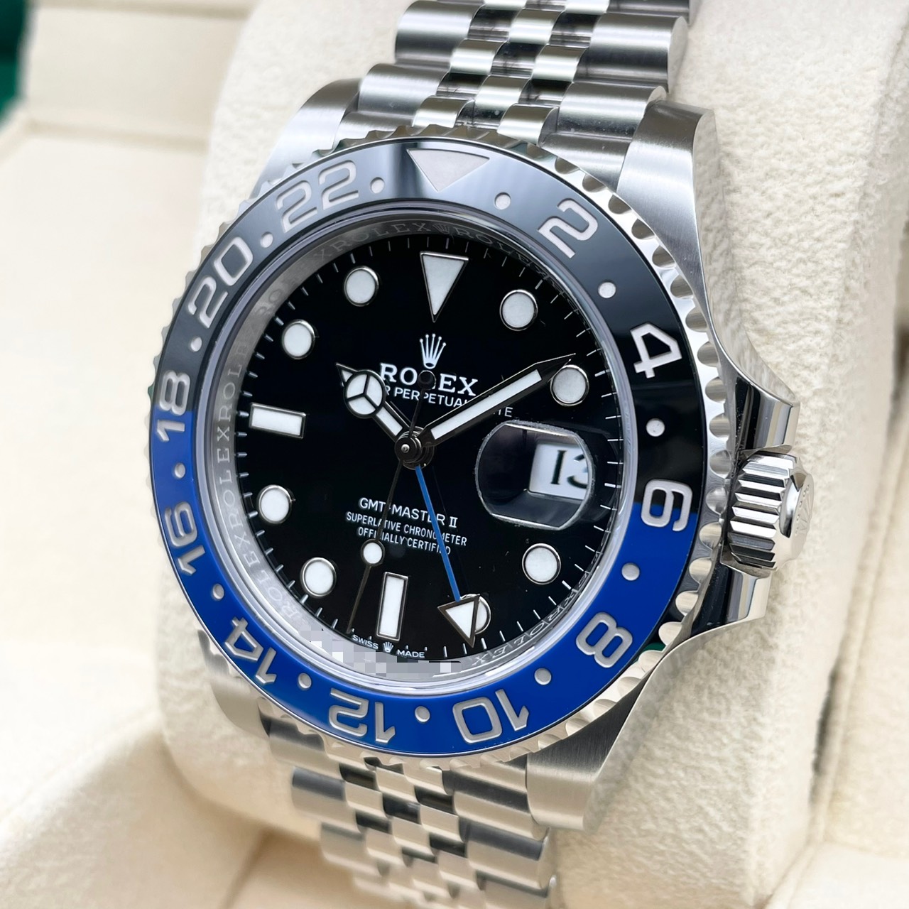 ��������ʡۥ���å��� GMT�ޥ�����II 126710BLNR �Хåȥޥ� ����ӥ꡼�֥쥹 �֥�å� 40mm