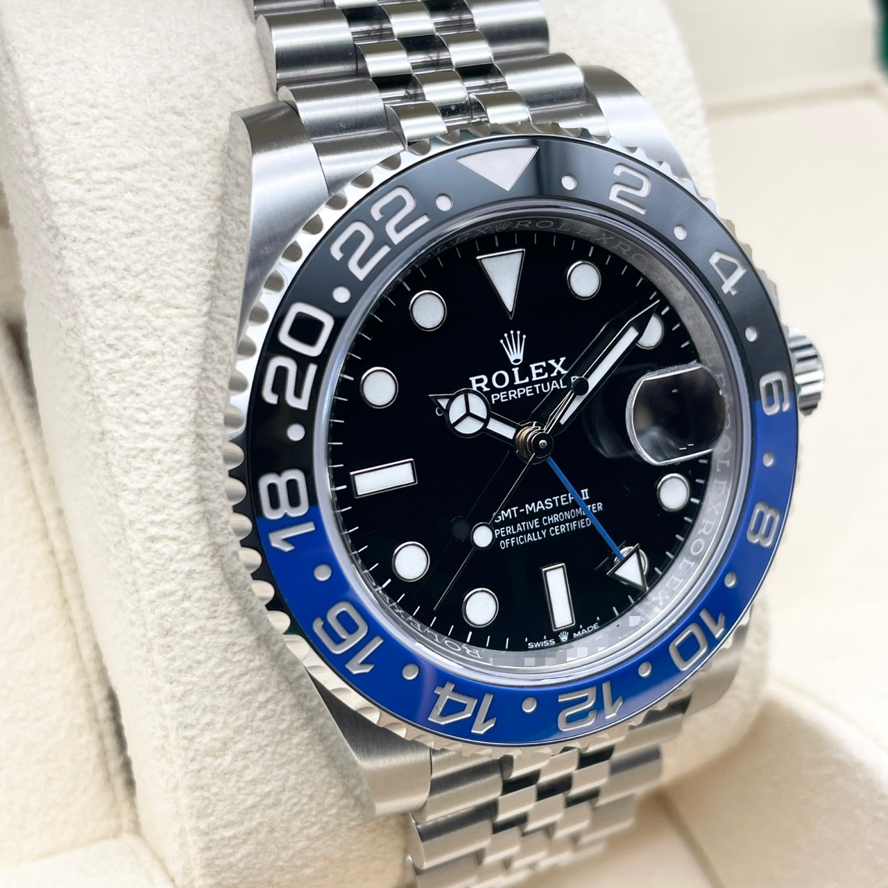��������ʡۥ���å��� GMT�ޥ�����II 126710BLNR �Хåȥޥ� ����ӥ꡼�֥쥹 �֥�å� 40mm
