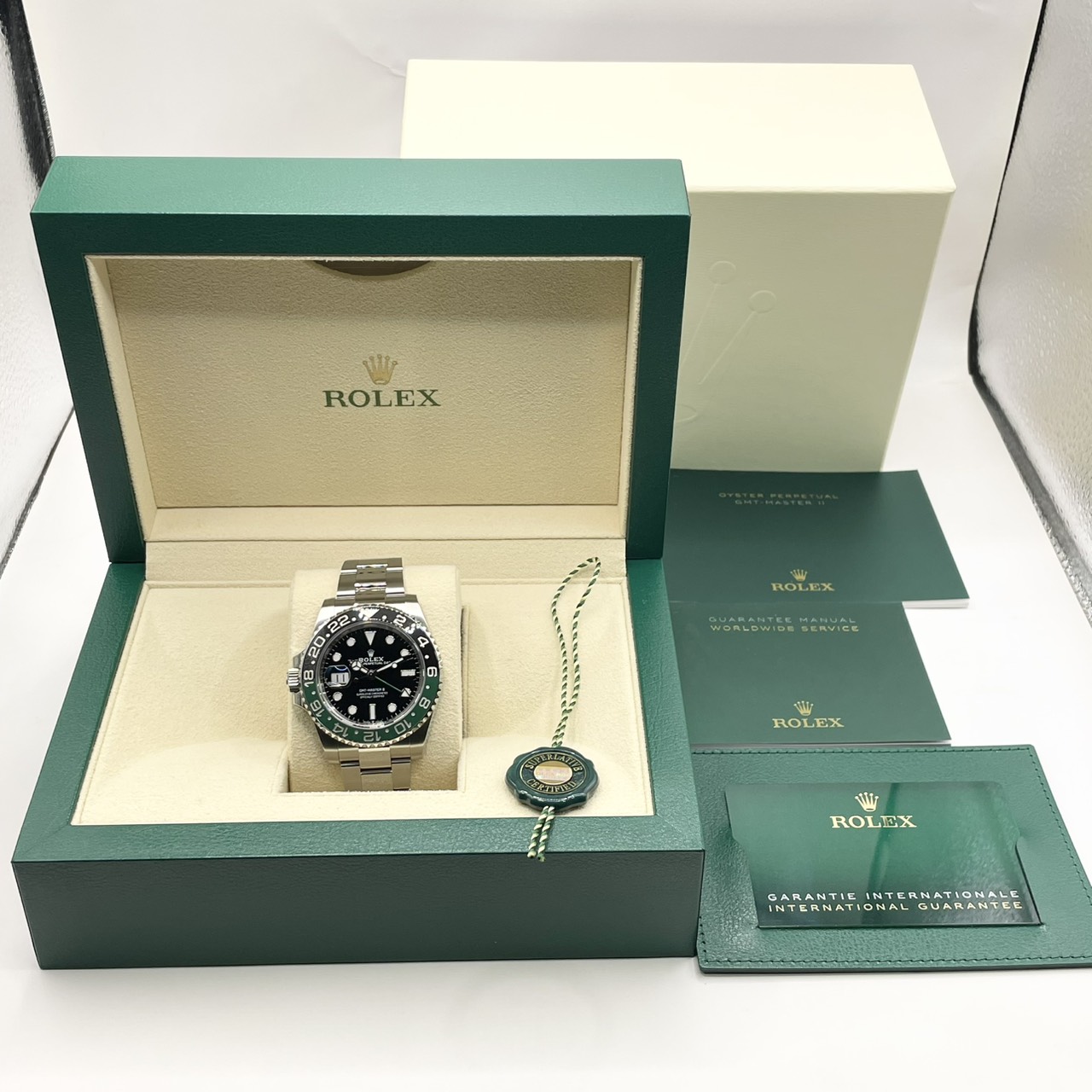 ����å��� GMT�ޥ�����II 126720VTNR �֥�å� �����������֥쥹 40mm