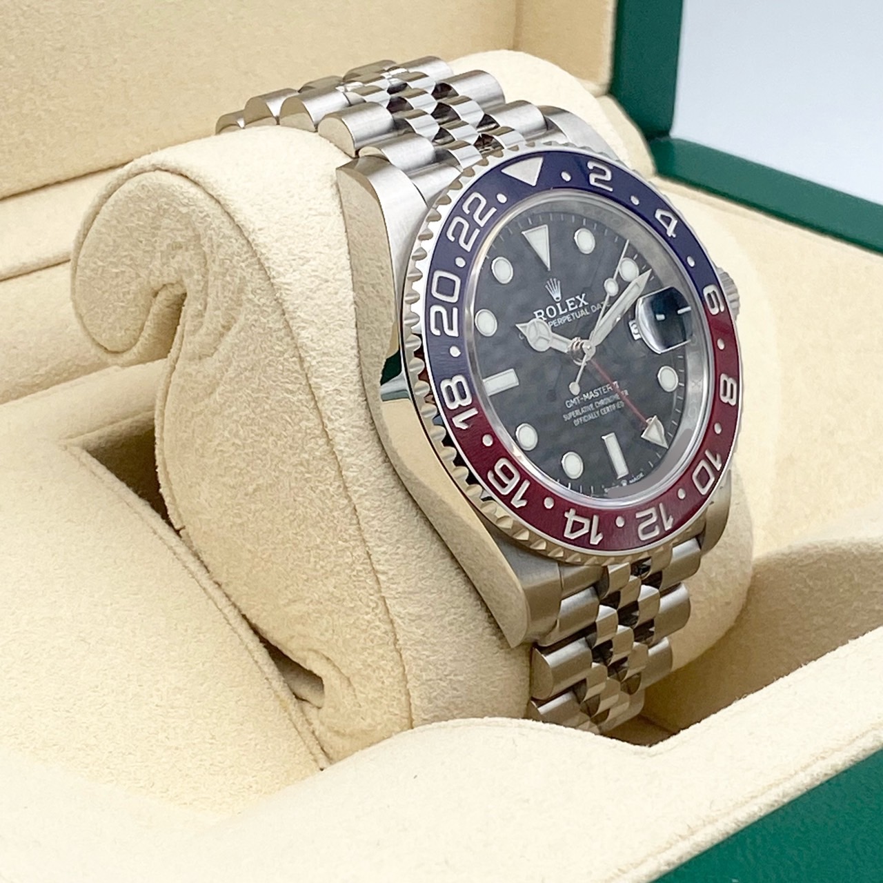 �ڥ��ޡ����ò������ۥ���å��� GMT�ޥ�����II 126710BLRO ����ӥ꡼�֥쥹��å� 40mm