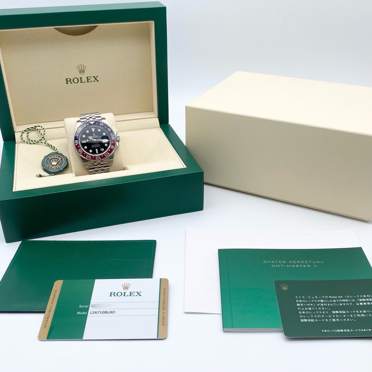�ڥ��ޡ����ò������ۥ���å��� GMT�ޥ�����II 126710BLRO ����ӥ꡼�֥쥹��å� 40mm