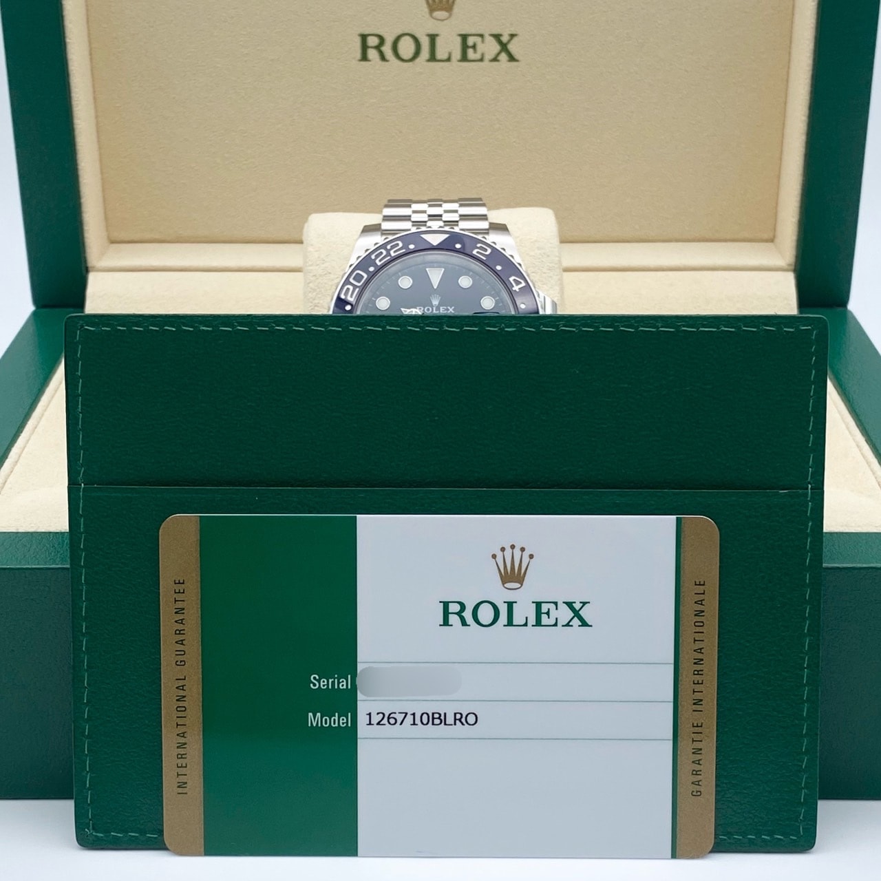 �ڥ��ޡ����ò������ۥ���å��� GMT�ޥ�����II 126710BLRO ����ӥ꡼�֥쥹��å� 40mm