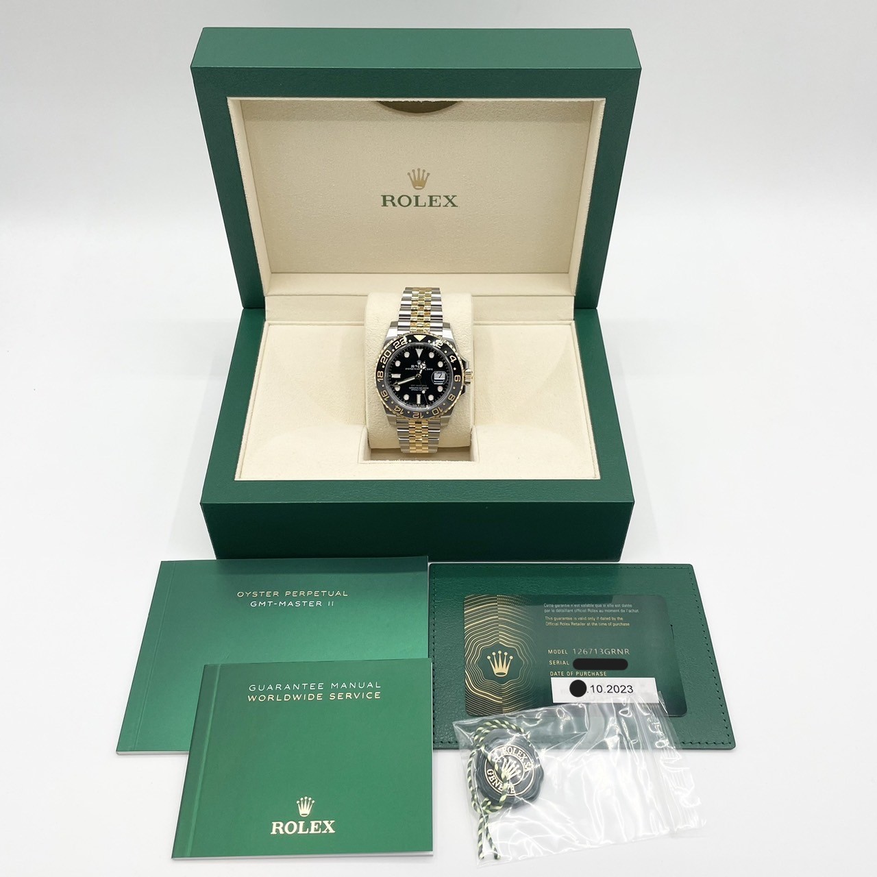 ��2023ǯ����ۥ���å��� GMT�ޥ�����II 126713GRNR ����ӥ꡼�֥쥹 40mm